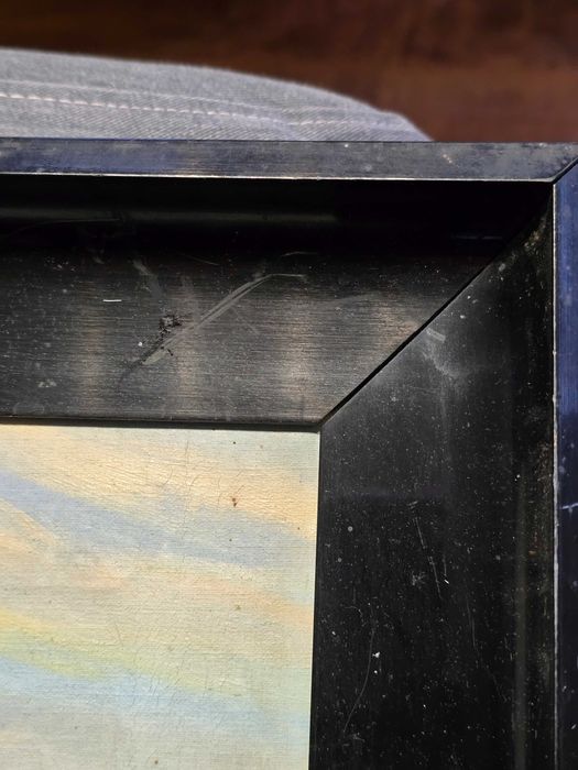 Obraz olejny w ramie o wymiarach 76x57 cm