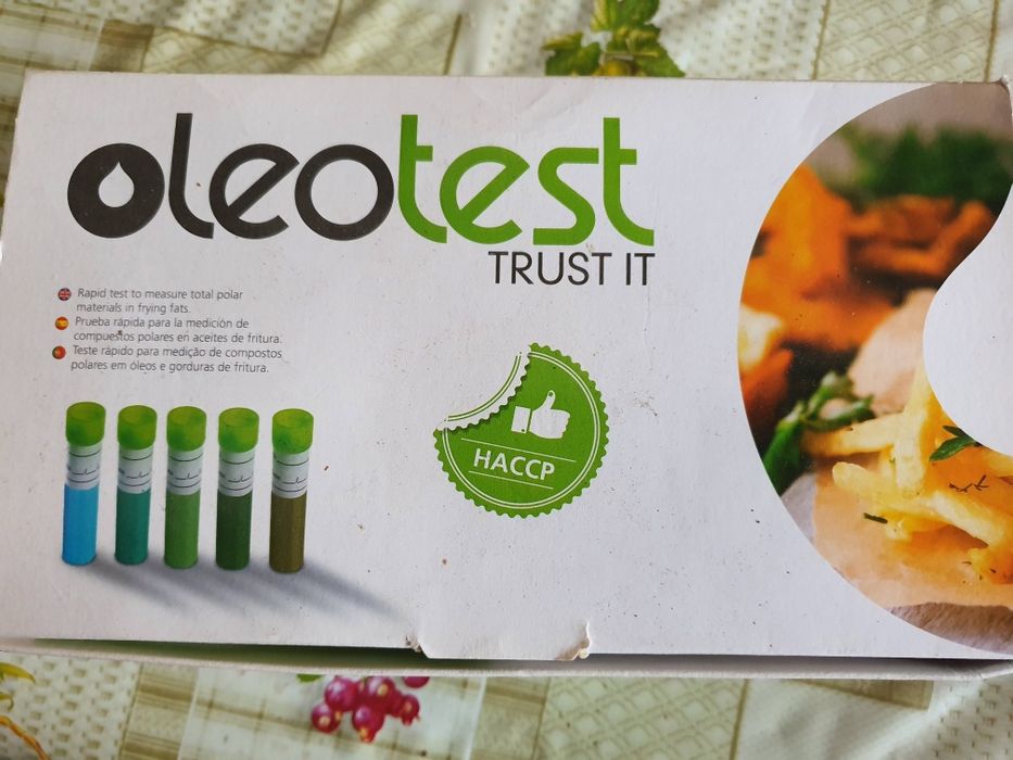 Kit verificação óleo de cozinha