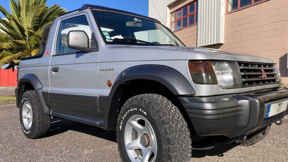 Mitsubishi Pajero MK2 V20 Descapotável (Cabrio) - 1991 - Capota Nova