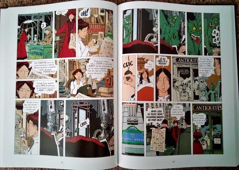 BD - Adèle Blanc-Sec volume 1 (álbum duplo)