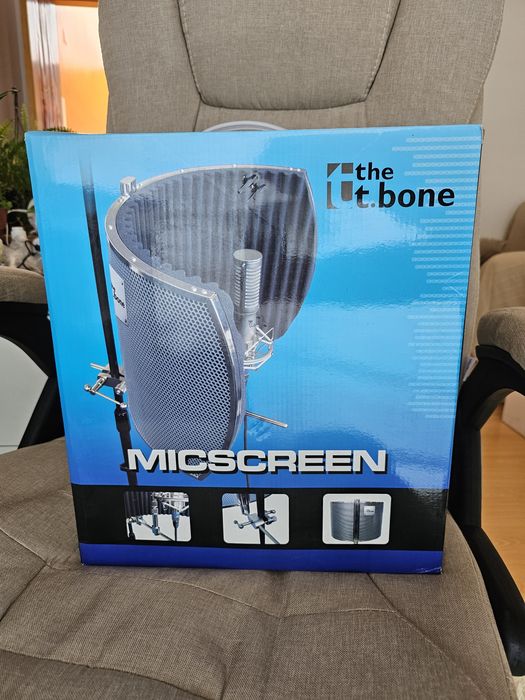 Isolador acústico para microfones