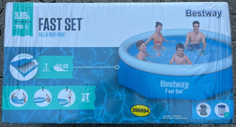 Piscina 3.05m X 76cm - NOVA