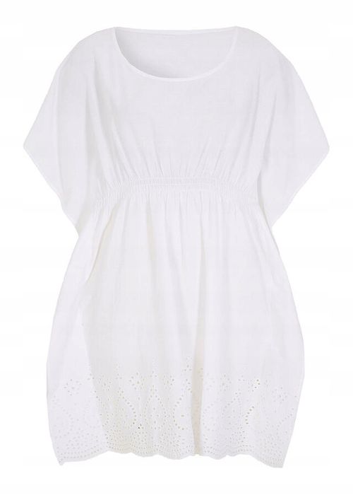 B.P.C plażowa tunika z ażurowym haftem ^44/46