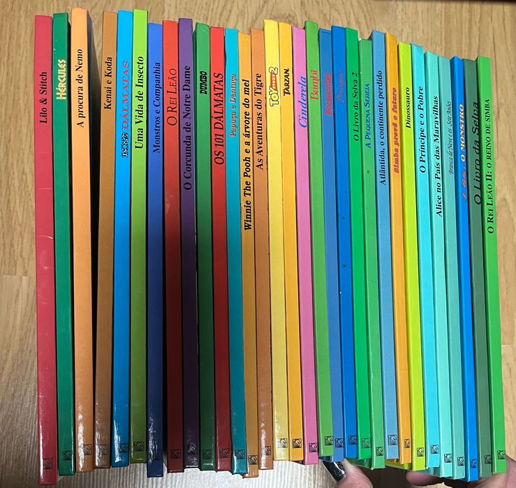 Coleção de livros da Disney