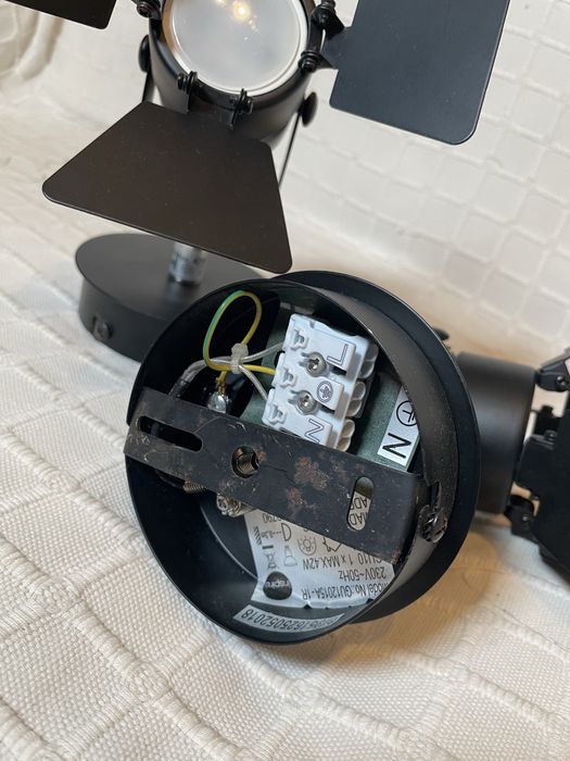 2x Candeeiros estilo holofote