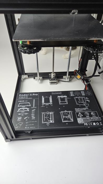 Drukarka 3D Creality Ender 5 Pro – Cicha płyta SKR MINI E3 V3, modyfikacje, stan idealny