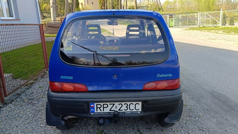 Fiat Seicento 900. Sprawne. Hak.