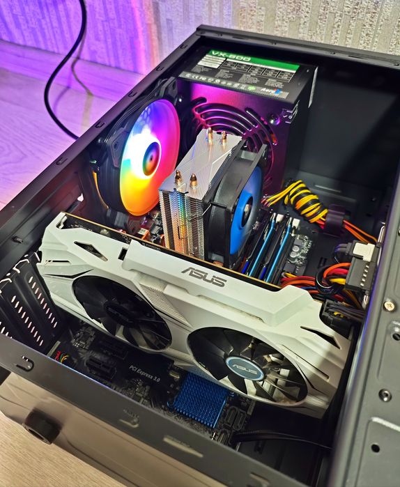 •DRAGON-X•Core I7•16GB-ОЗУ•RX480(8GB)•SSD•Ігровий ПК•Системний блок•Компютер•RGB•Asus•Asrock•Vinga•