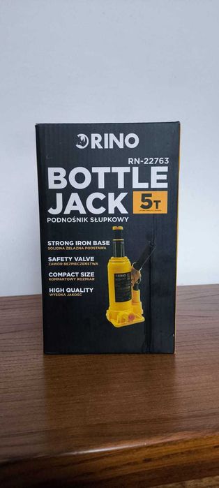 Podnośnik hydrauliczny słupkowy lewarek samochodowy warsztatowy Rino5T