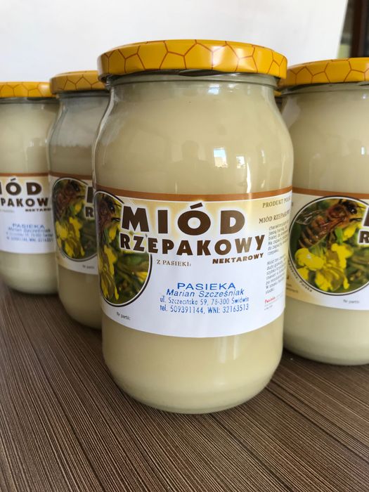 Miód rzepakowy Świdwin