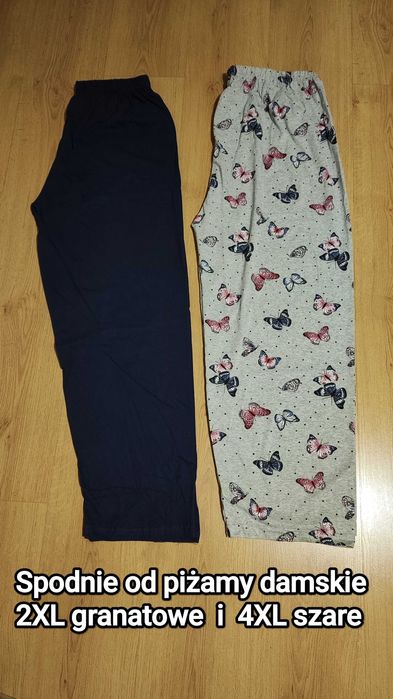 Spodnie od piżamy damskie 4XL i 2XL