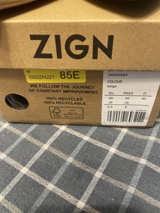 Buty Zign zamszowe baleriny