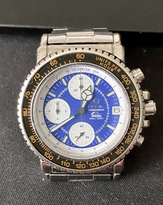 Zegarek Breil Manta z funkcją chronografu - stalowa bransoleta