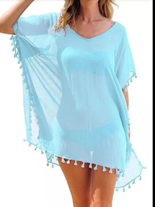 Women's Bikini Cover-Up Dress, Summer Beach Pool New