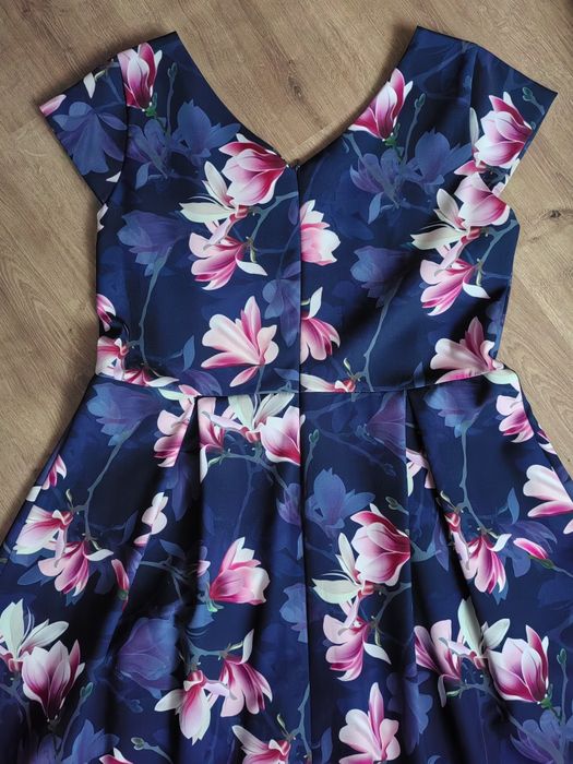 Sukienka damska plus size 46 komunia wesele chrzciny