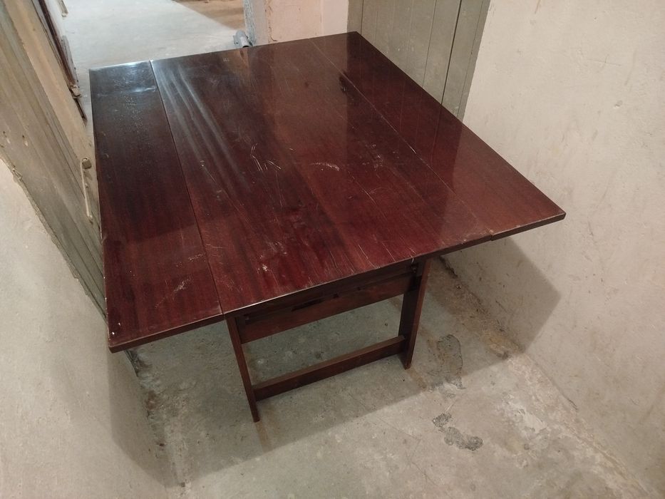 Ława rozkładana drewniana