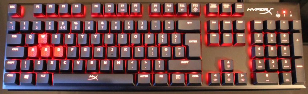 HYPERX Alloy FPS - Teclado Mecânico  MX-Blue US Layout