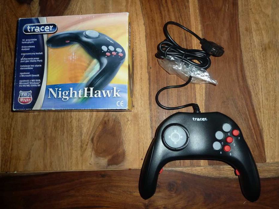 Joystick/Gamepad RETRO PC - Tracer NightHawk - GAMEPORT - nowy!