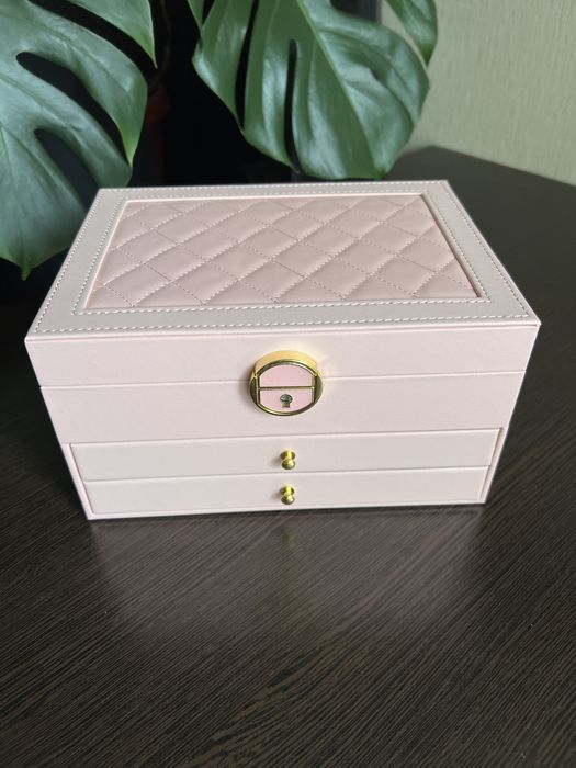 Скринька - органайзер для прикрас, шкатулка, подарунок жінке, дівчіні