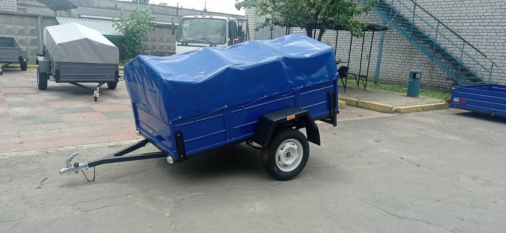 Одноосный усиленный прицеп 2000х1300,новый ,документы!