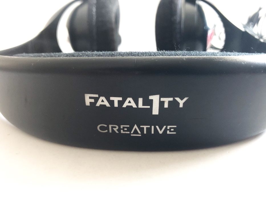 Creative HS800 Fatal1ty Gaming Headset ! Com microfone !