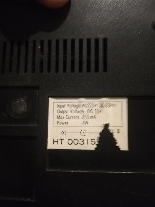 Consola de jogos antiga