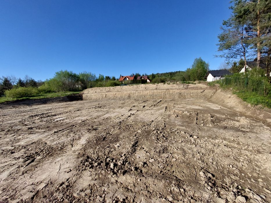 Działka budowlana Beskid Niski przygotowana pod budowę. - Widok 6
