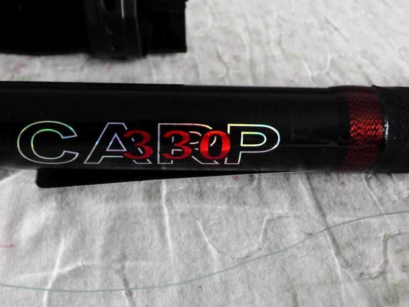 Zestaw Karpiowy Gruntowy Wędka 3,3m + Kołowrotek z wolnym biegiem