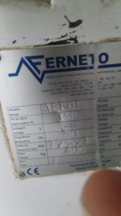 AMASSADEIRA Espiral 100kg - Ferneto (Usada)