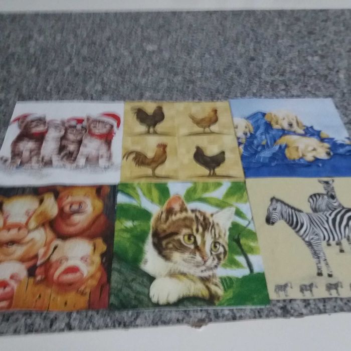 Guardanapos para decoupage