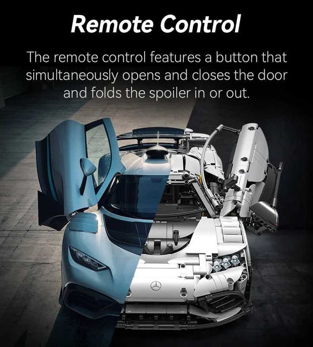 ‼️Передзамовлення‼️Конструктор CaDA Mercedes-AMG ONE на радіокеруванні