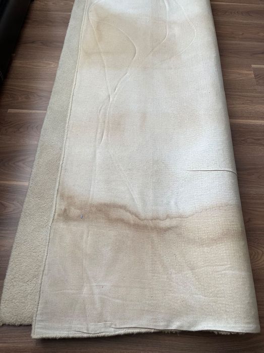 Carpete Branca em lã