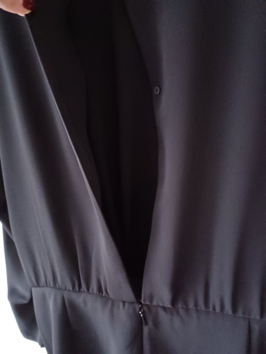 Elegancka  sukienka mini XXL czarna Mango