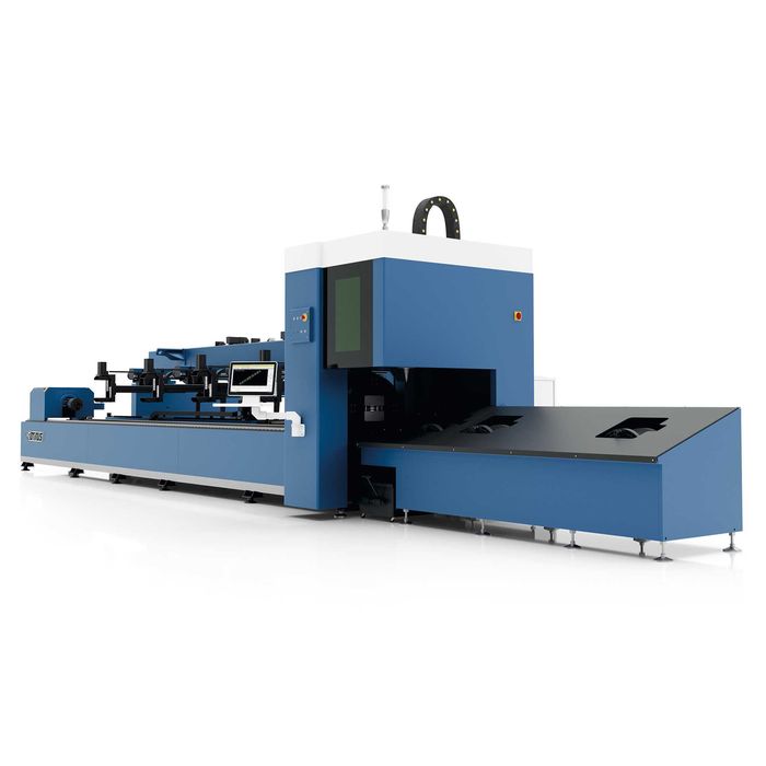 Wycinarka fiber obrotnica laserowa do rur i profili + podajnik 3kW