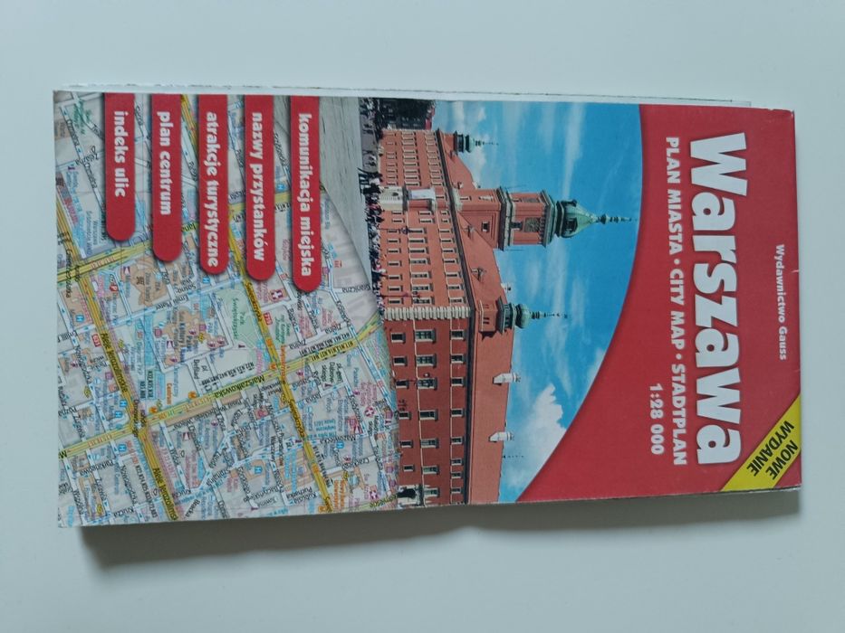 Plan miasta warszawa