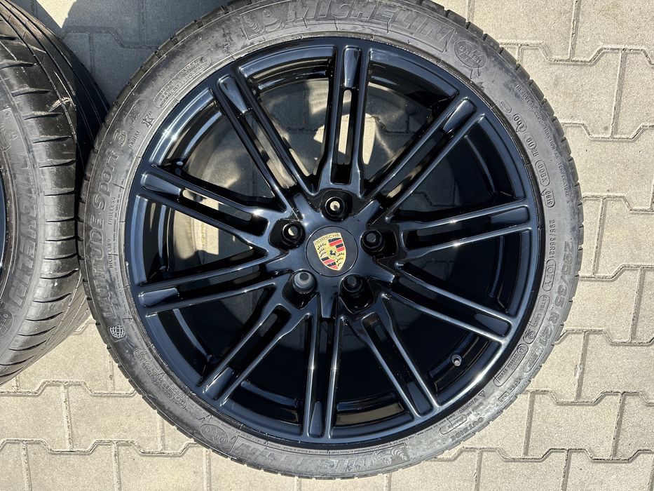 10jx21 et50 porsche cayenne 5x130 oryginal z czujnikami