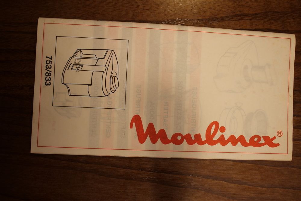 Centrifugadora/Liquidificadora Sumos Naturais MOULINEX