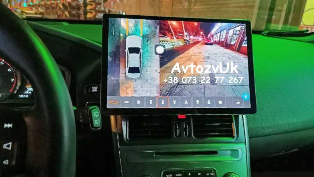 Магнітола XC90 Volvo XC60 XC70 S60 V60 Вольво хс90 CarPlay Андроїд 16