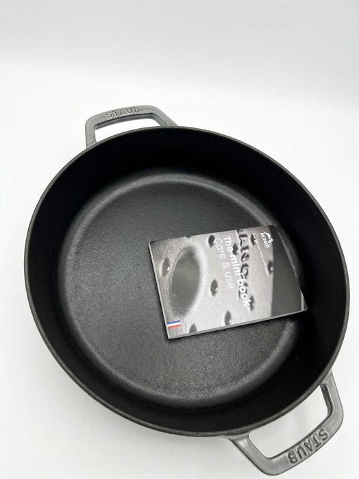 Patelnia żeliwna Staub Chistera 28 cm / 3.7 L Szary (Graphite Grey)
