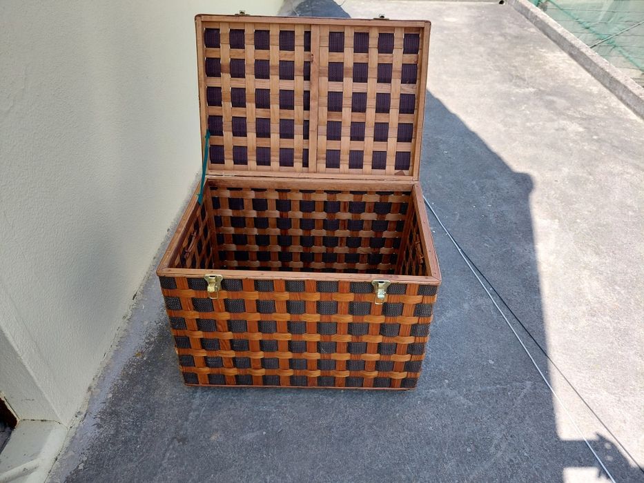 Arca em Vime Artesanal