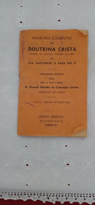 Primeiros elementos da doutrina cristã de 1952