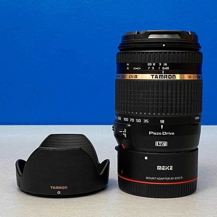 Tamron 18-270mm f/3.5-6.3 Di II VC PZD + Adaptador EF-EOS R | Canon