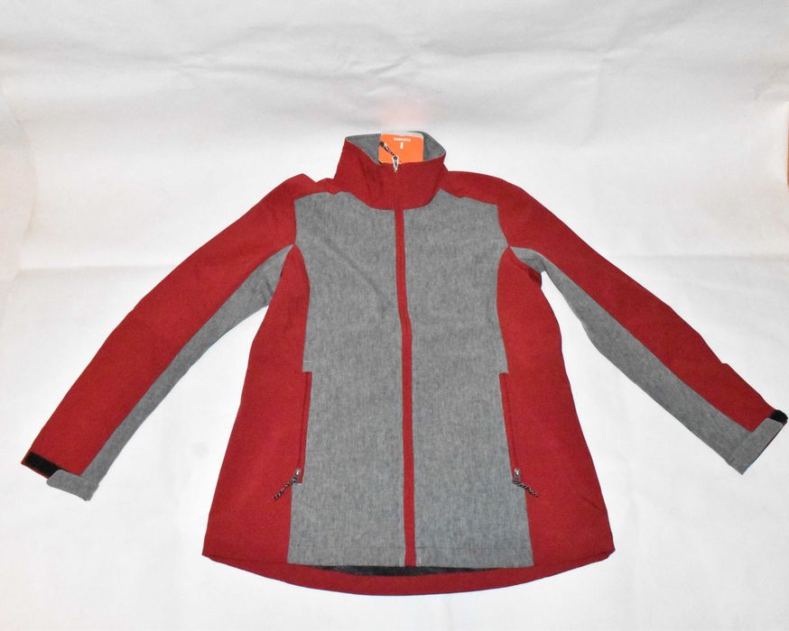 Kurtka softshell damska Elevate M czerwona wiatroodporna