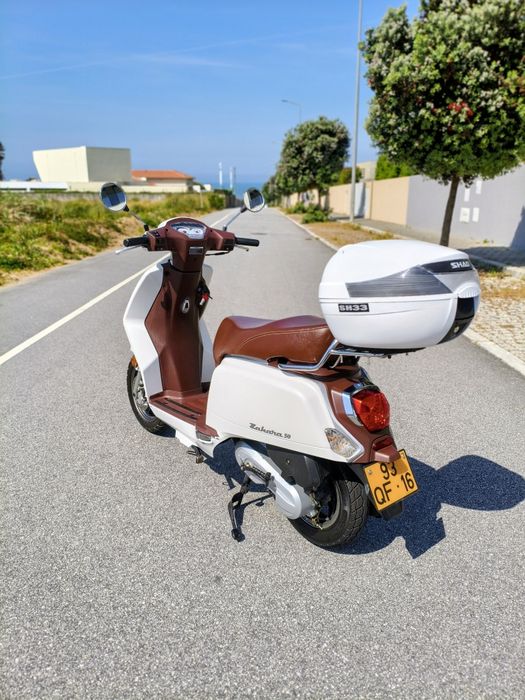 Keeway zahara seminova mota scooter 50cc