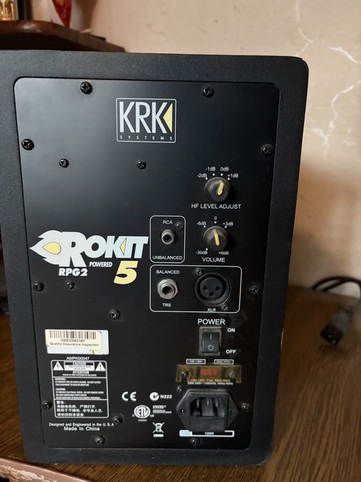 Два студійних монітори (колонки) KRK system Rockit 5 RPG2