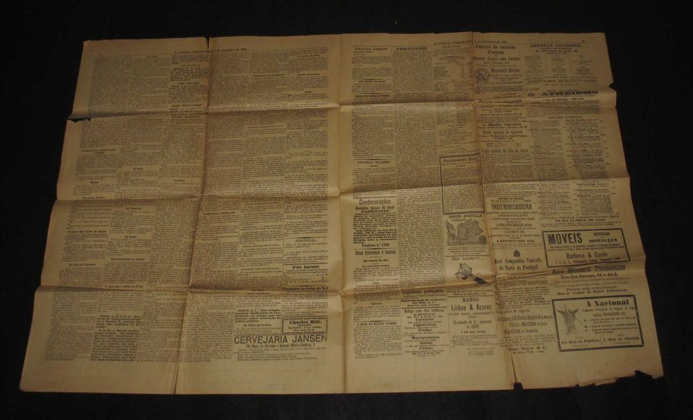 Jornal O Correio Nº 1 Segunda-feira 3 de Fevereiro de 1908 Anno I