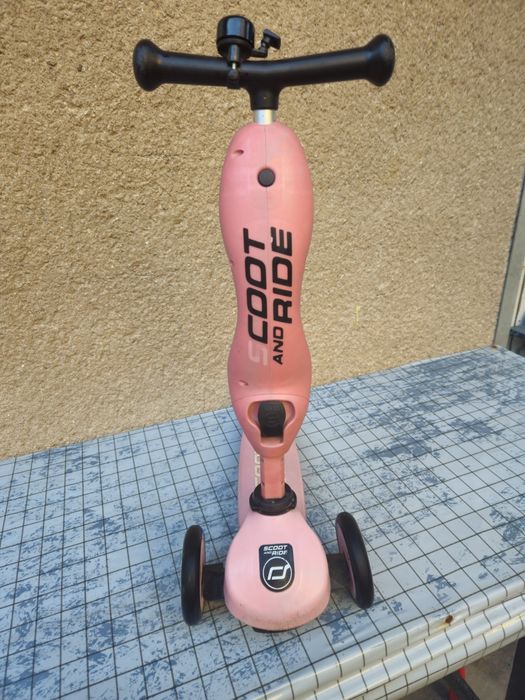 Самокат-беговел 2 в 1 Scoot&Ride Highwaykick 1 Rose