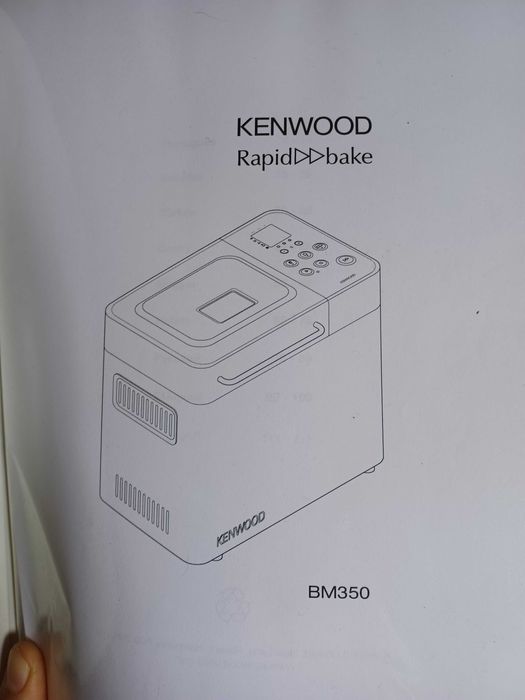 Máquina pão kenwood bm 350