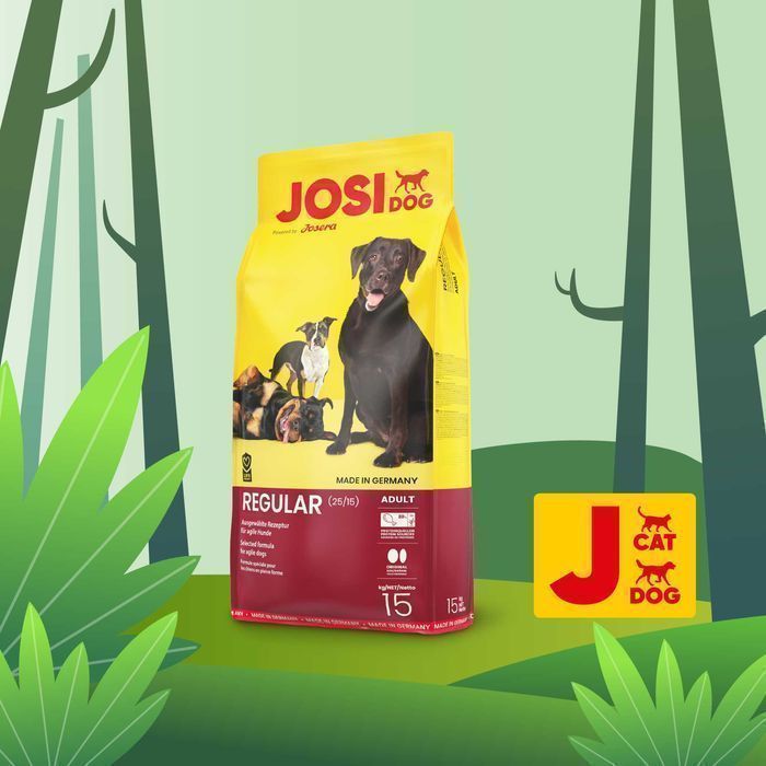 -15% JosiDog Regular 15кг від Josera. Преміум корм для собак (Регуляр)