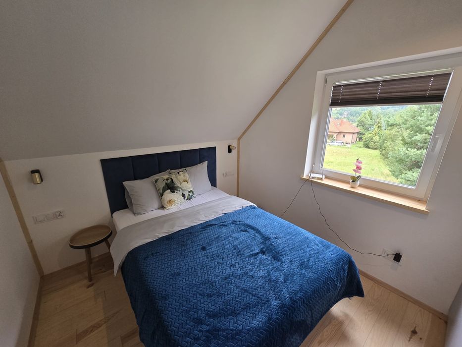 Domek z jakuzzi w górach